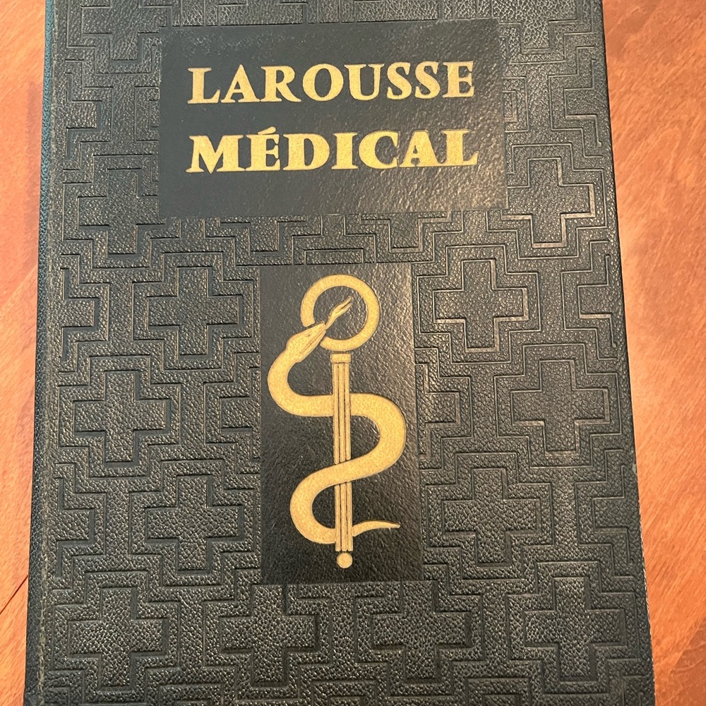 Rare Find Larousse Medical Illustrated, French, 1952 1st edition